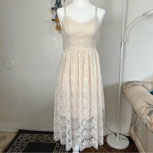Abercrombie & Fitch Lace backless dress
